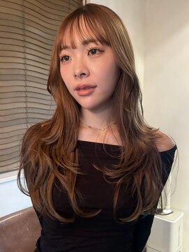 トレス(TRESS) レイヤー/ハイレイヤー/くびれヘア/韓国風レイヤー/くすみカラー