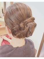 ヘアー バイ ミーズ(hair by Mii’s)&nbsp;シニヨン