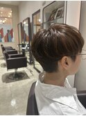 ハンサムショート/ショートボブ/切りっぱなし/博多駅