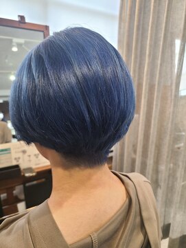 アニュー ヘア アンド ケア(a New hair&care) 30代40代艶髪◎ブリーチカラー×大人ボブ