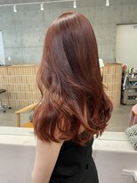 キーチェ 梅田中崎町(keych)&nbsp;レイヤーカット/オリーブベージュ/ブリーチなし/髪質改善/梅田
