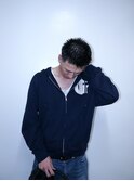 BURGメンズカットアップバングスパイキーショートスキンフェード