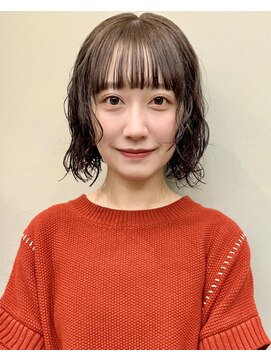 ヨーク(yoke) ボブパーマ/レイヤーパーマ/チョコブラウン