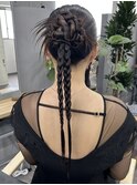 カチモリヘアアレンジ
