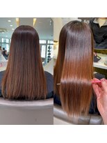 リジー 京橋(LYZY)&nbsp;細毛・軟毛でも自然な艶髪へ｜髪質改善縮毛矯正