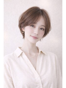 ハヌル(Haneul) 巣鴨/髪質改善/白髪染め/ミセスショート/01