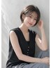 原田限定☆お悩み解消ショート、ボブカット+パーソナルイルミナカラー診断+TR