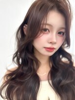 アマトウキョウ アユンチェ(AMA TOKYO×AYUNCHE) 前髪顔まわり韓国ヘアレイヤーカットサイドバンク2wayバンク韓国