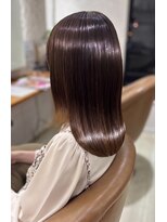 ヘアメイクアモーレ 光の森店(Hair Make Amore)&nbsp;髪質改善カラー×マロングレージュ