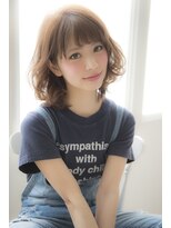 エストリア 栄店(ESTREA)&nbsp;エストリア栄店 オトナ可愛い流し前髪ワンカールby平岩