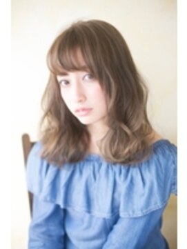 オハナ(ohana) 【ohana/表参道】赤みを打ち消すワイドバンググレージュカラー