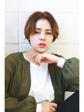 リンネ(Lin'ne) サイドグラデーション/3Dカラー/透明感/大人ショートボブ