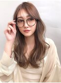 【Lond damaskRose】津田稜也 女性の大人前髪ショコラアッシュ