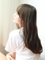 銀座大人可愛い小顔濡れ髪ウェットヘア艶カラーくすみカラー