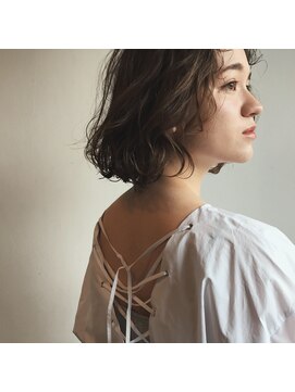 アクセヘアー 町田(acce hair) 外国人風ウェーブパーマ