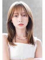 Liberte銀座 大人可愛い小顔ミディアム×透明感ベージュ