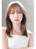Liberte銀座 大人可愛い小顔ミディアム×透明感ベージュ
