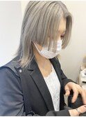 ホワイトヘアー ホワイトカラー