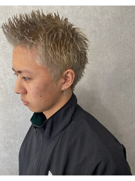 グラベント(Gravent) 【gravent住吉】ハイトーンカラー×メンズショート