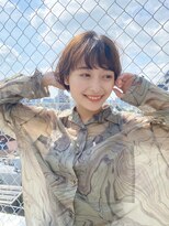 ヘアーアンドメイク エクリ 不動前店(Hair&Make equri) ふんわりショートボブ
