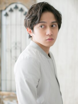 メンズヘア ビーセカンド 草加店(MENS HAIR B-2) ビジネスも◎ワイルドスマートマッシュQ