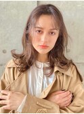 【デザインカット】顔周りレイヤーミディヘア◎