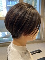 ヘア デザイン リスク(HAIR DESIGN RISK) 【三鷹　RISK 大橋佳菜子】束感ショート