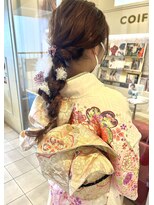 コワファースト  させぼ五番街店(COIFF1RST)&nbsp;成人式アレンジ★