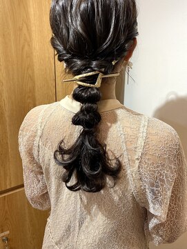 イオエ(ioe) 黒髪/ボブルフ/ネビージュ/小顔/ワンレン/髪質改善/グレージュ