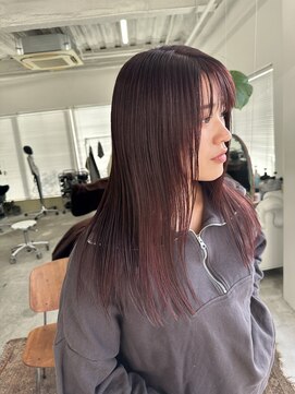 フィル(fil) ロング/ボルドー