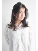 ミディアムレイヤー×顔まわりにやらかいレイヤーを 代々木上原