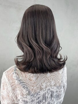 アイティーバイアルバム 北千住店(IT by ALBUM) オリーブグレージュ_グレーベージュレイヤーロング_ba460132