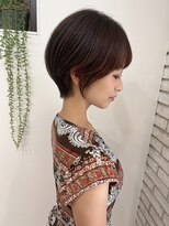 ショート/ショートボブ/大人かわいい