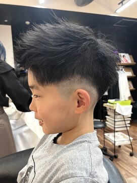 ルーム(Room) メンズショート/ツーブロック/フェード/短髪／キッズカット