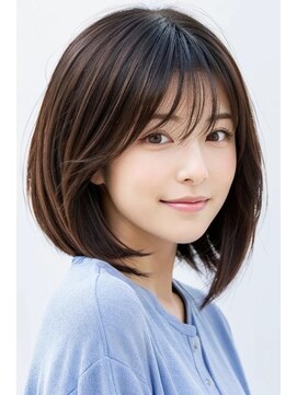 ロアゾブルーミュージアム(L'oiseau Bleu museum) ナチュラル×こなれミディアムヘア