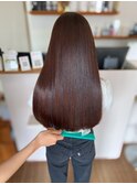 ロングストレートヘア