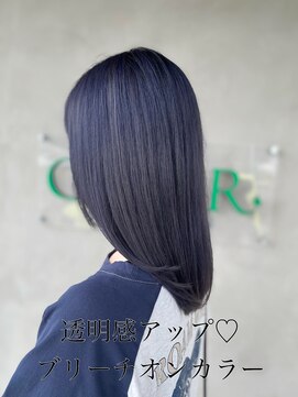 ロイ(ROI) 透明感アップ☆ブリーチオンカラー♪