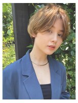 エムスラッシュ 表参道(M.SLASH)&nbsp;表参道/カットが上手い/インナーハイライト/小顔/丸みショート