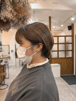 アガペー(Agape) ナチュラル☆耳掛けショートボブ