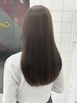 ガーランド(Girland) 【girland】赤みなしグレージュ　韓国風/レイヤーカット