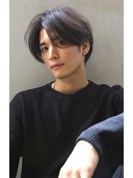 マルフェ 天王寺(marfe) 【marfe】センターパート＿メンズミディアム＿マッシュ