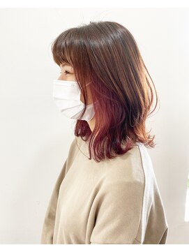 フラム(fulam) イヤリングカラーピンク