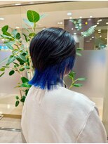 タヤ アルカキット錦糸町店(TAYA)&nbsp;ブルー系インナーカラー