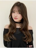韓国ガーリーレイヤーカット顔まわりカットMI-39