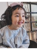 子供の前髪は短ければ可愛い説♪
