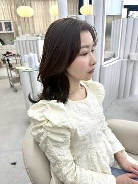 ユイマァル 岡山店(YUIMARL) 【韓国】パーソナルカラー診断×ダークトーン艶ブラウンカラー