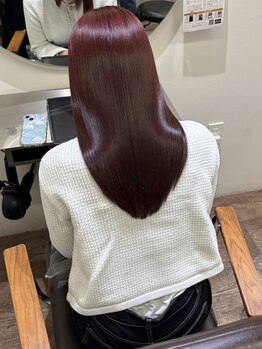 エレナ バイ アルテフィーチェ(elena by artefice)の写真/【梅田/ノンダメージサロン(R)認定】髪質改善トリートメントで今までにない持続力を実現！美しさが増す髪へ