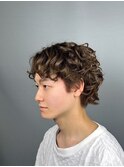 外国人風パーマ