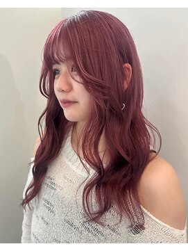 カシェル(cashel) くすみピンクカラー【ブリーチあり】