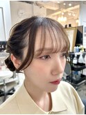 韓国ヘアメイク